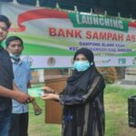 Blang Asan, Gampong Binaan Yayasan AGC Lauching Bank Sampah Gampong Binaan Yayasan AGC