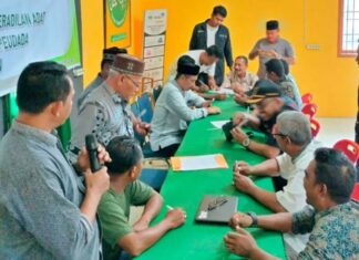 Guna Selesaikan Sengketa Adat di Gampong, Yayasan AGC Gelar Pertemuan dengan Imum Mukim dan Keuchik Guna Selesaikan Sengketa Adat di Gampong