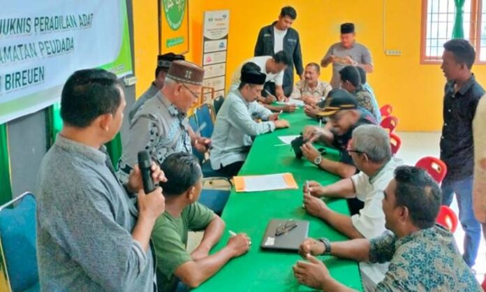 Guna Selesaikan Sengketa Adat di Gampong Guna Selesaikan Sengketa Adat di Gampong