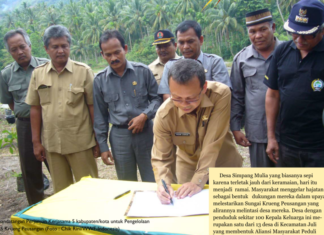 Profil Forum DAS Krueng Peusangan MoU Forum DAS Krueng Peusangan