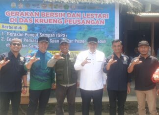 FDKP Memberikan Support Penuh Terhadap Aksi Bersih DAS Krueng Peusangan
