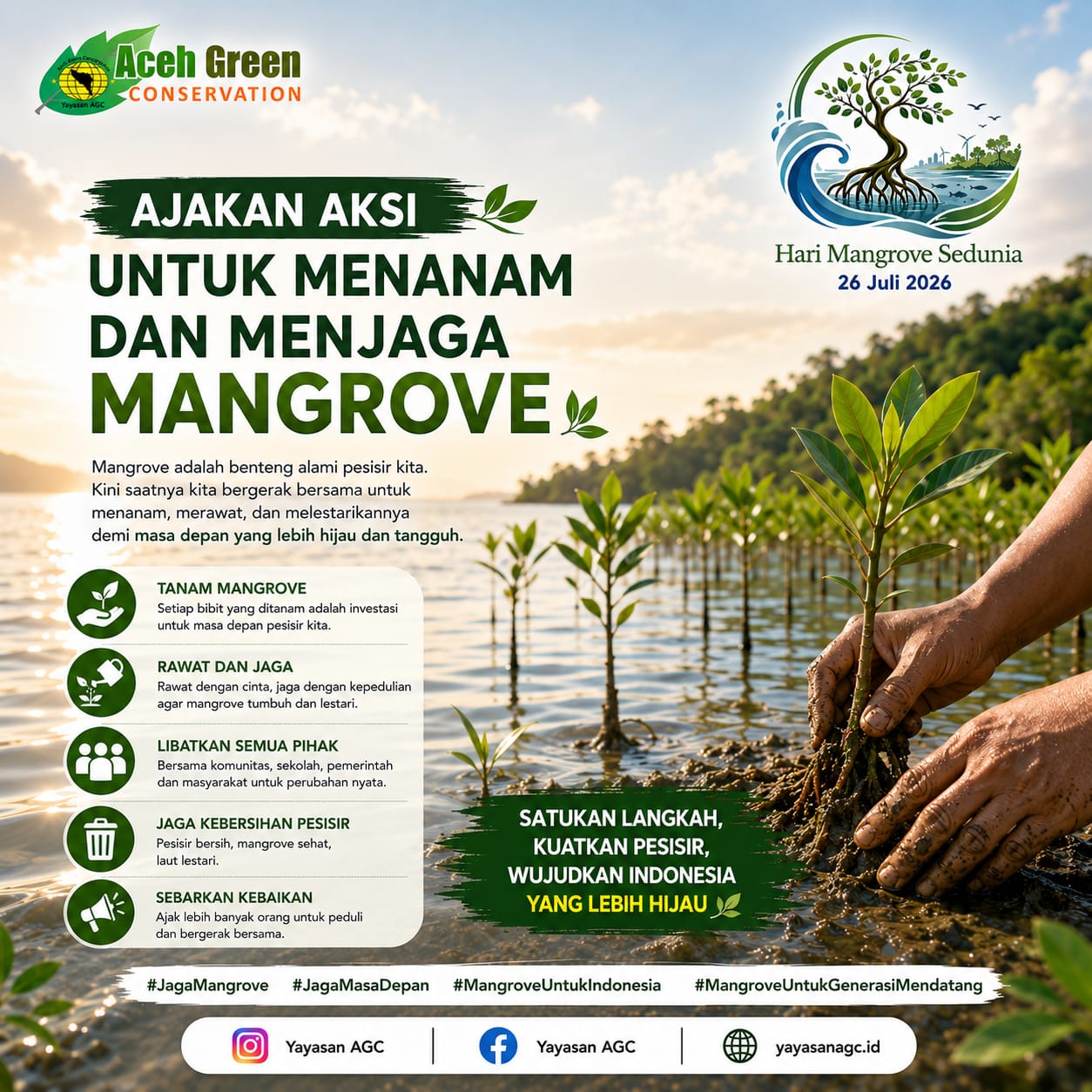 Memperingati Hari Mangrove Sedunia 2026: Menjaga Mangrove, Mengamankan Generasi Masa Depan